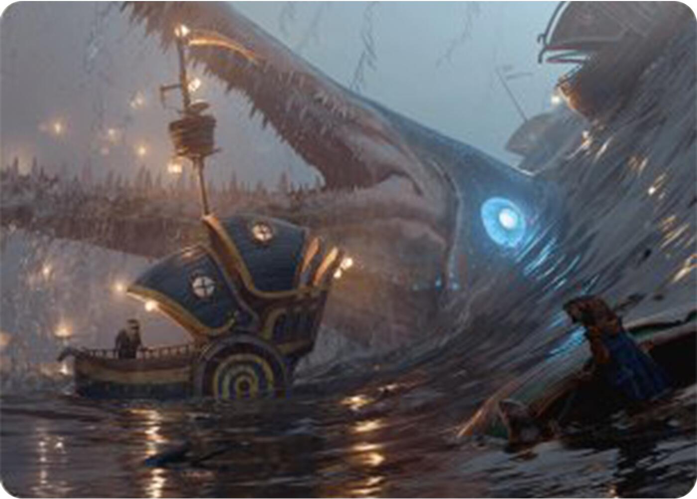Eluge, the Shoreless Sea Art Card [Bloomburrow Art Series]-1