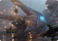 Eluge, the Shoreless Sea Art Card [Bloomburrow Art Series]-1
