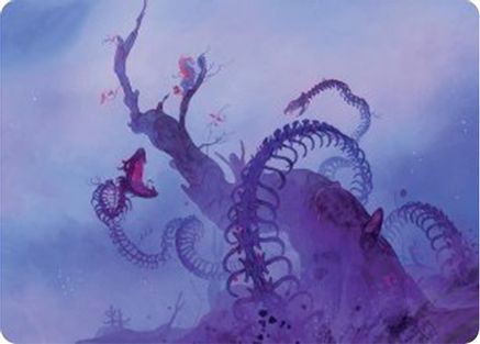 Coiling Rebirth Art Card (ASBLB-044) - Art Series: Bloomburrow-1