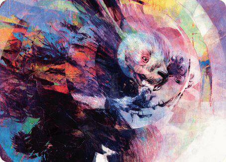 Psychic Whorl Art Card [Bloomburrow Art Series]-1