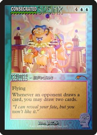 Consecrated Sphinx (1657) (Rainbow Foil) [Secret Lair Drop Series]-1