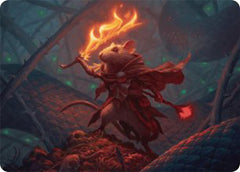 Emberheart Challenger Art Card [Bloomburrow Art Series]-1