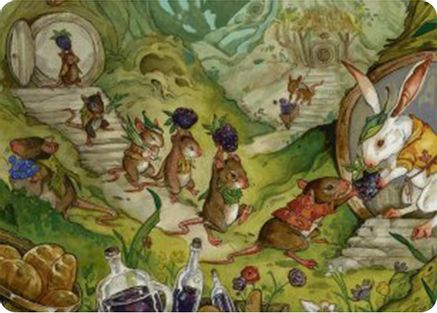 For the Common Good Art Card (43/54) (ASBLB-043) - Art Series: Bloomburrow-1