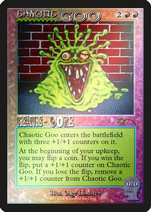 Chaotic Goo (Rainbow Foil) [Secret Lair Drop Series]-1