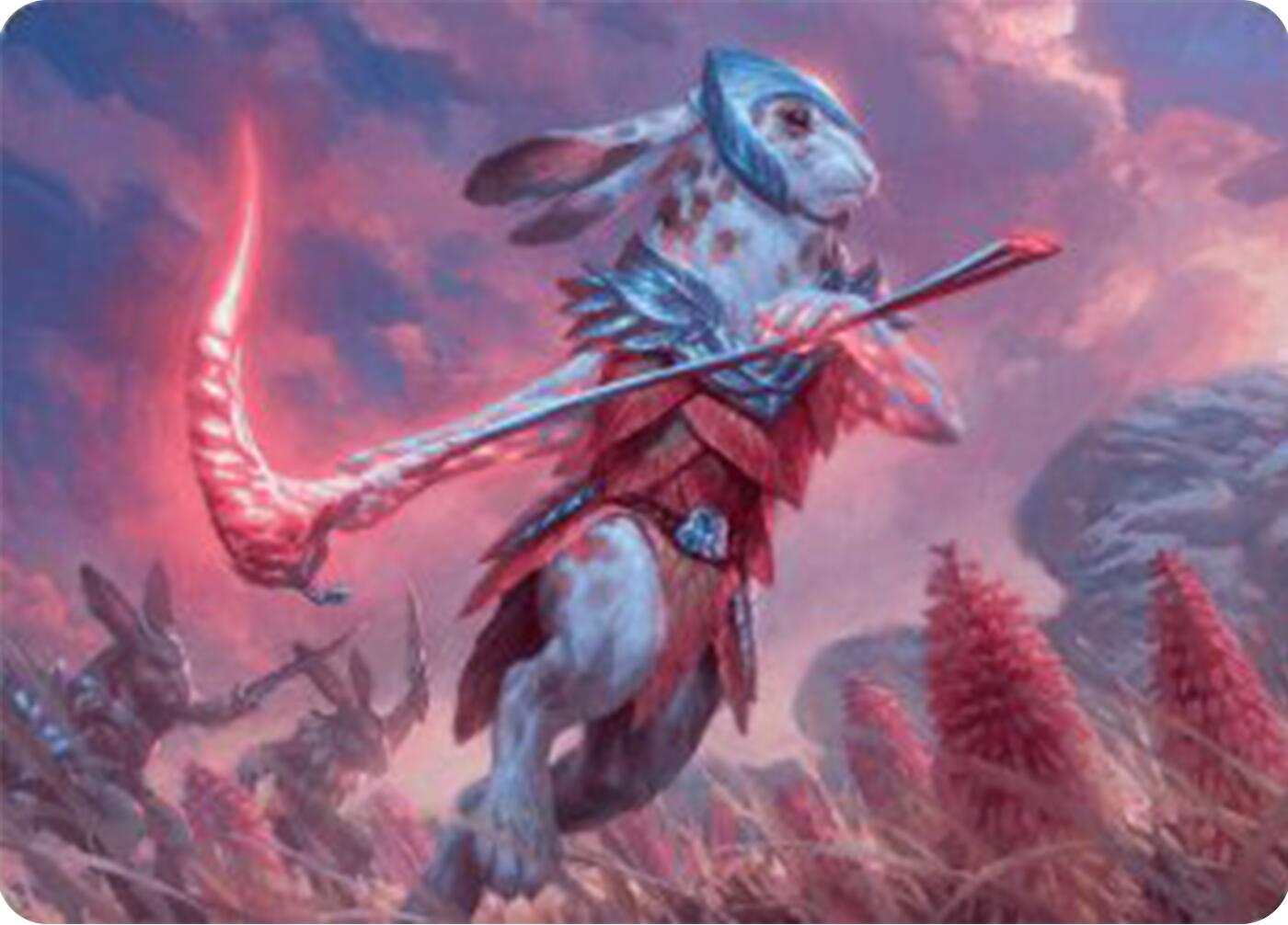 Baylen, the Haymaker Art Card [Bloomburrow Art Series]-1