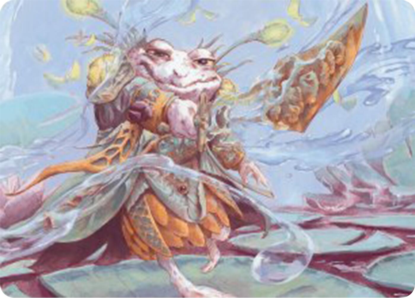 Glarb, Calamity's Augur Art Card [Bloomburrow Art Series]-1