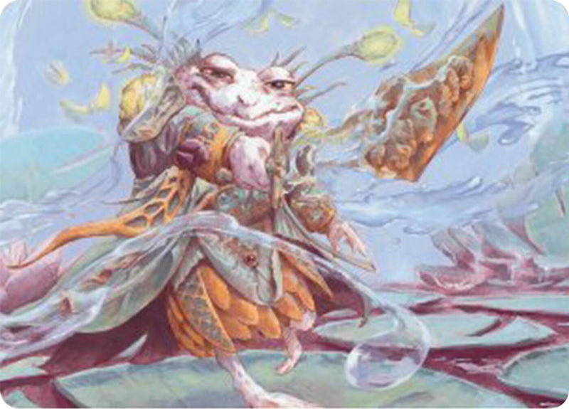 Glarb, Calamity's Augur Art Card [Bloomburrow Art Series]-1