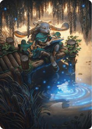 Tamiyo, Field Researcher Art Card (ASBLB-054) - Art Series: Bloomburrow-1
