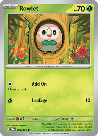 Rowlet (003/064) [Scarlet & Violet: Shrouded Fable]-1