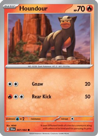 Houndour (007/064) [Scarlet & Violet: Shrouded Fable]-1