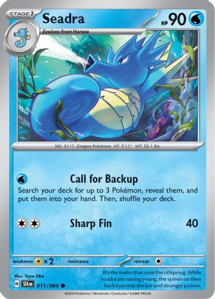 Seadra (011/064) [Scarlet & Violet: Shrouded Fable]-1