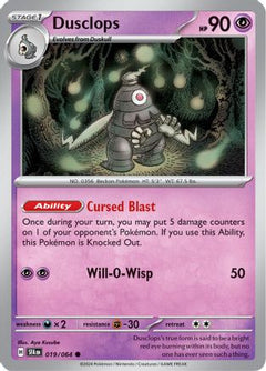 Dusclops (019/064) [Scarlet & Violet: Shrouded Fable]-1