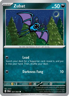 Zubat (027/064) [Scarlet & Violet: Shrouded Fable]-1