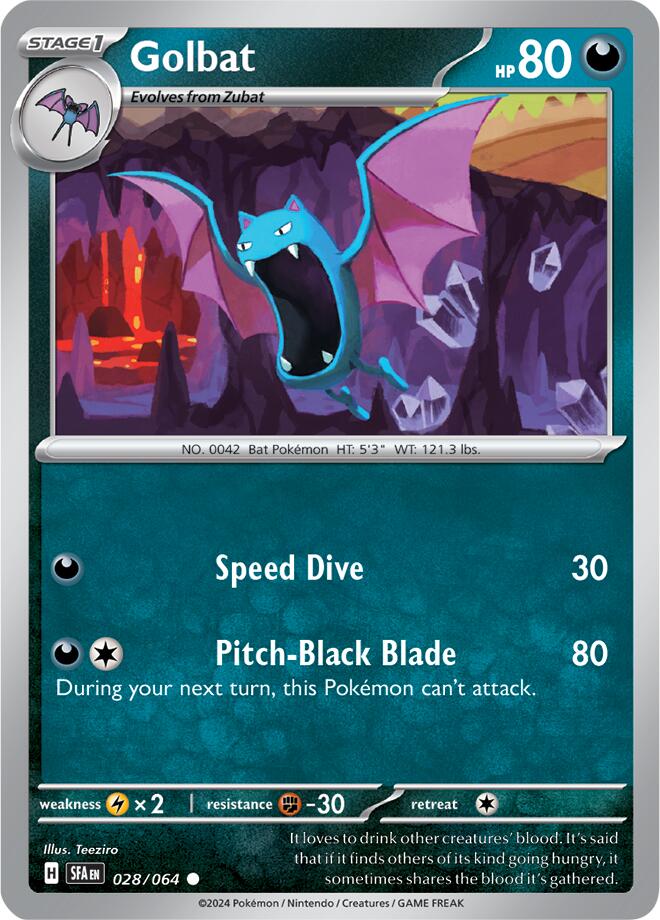 Golbat (028/064) [Scarlet & Violet: Shrouded Fable]-1