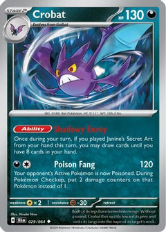 Crobat (029/064) [Scarlet & Violet: Shrouded Fable]-1