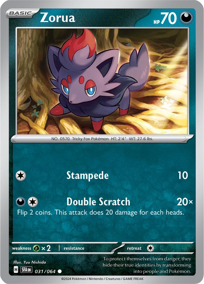 Zorua (031/064) [Scarlet & Violet: Shrouded Fable]-1