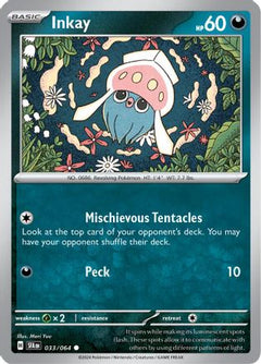 Inkay (033/064) [Scarlet & Violet: Shrouded Fable]-1