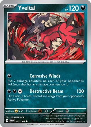 Yveltal (035/064) [Scarlet & Violet: Shrouded Fable]-1