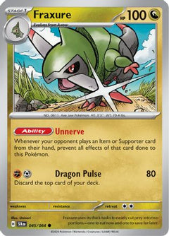 Fraxure (045/064) [Scarlet & Violet: Shrouded Fable]-1