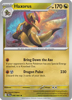Haxorus (046/064) [Scarlet & Violet: Shrouded Fable]-1