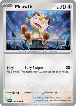 Meowth (048/064) [Scarlet & Violet: Shrouded Fable]-1