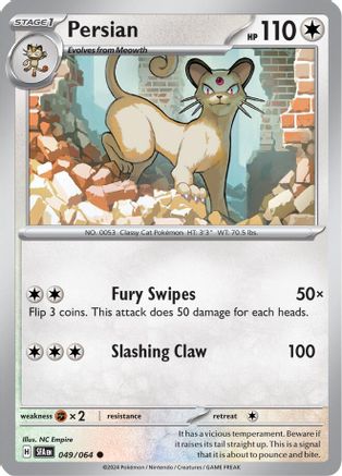 Persian (049/064) [Scarlet & Violet: Shrouded Fable]-1