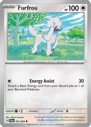 Furfrou (051/064) [Scarlet & Violet: Shrouded Fable]-1