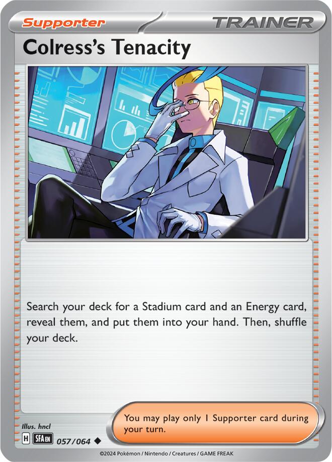 Colress's Tenacity (057/064) [Scarlet & Violet: Shrouded Fable]-1