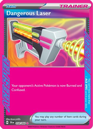 Dangerous Laser (058/064) [Scarlet & Violet: Shrouded Fable]-1