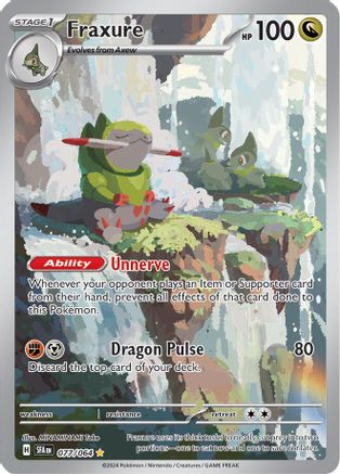 Fraxure (077/064) [Scarlet & Violet: Shrouded Fable]-1