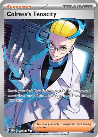 Colress's Tenacity (087/064) [Scarlet & Violet: Shrouded Fable]-1