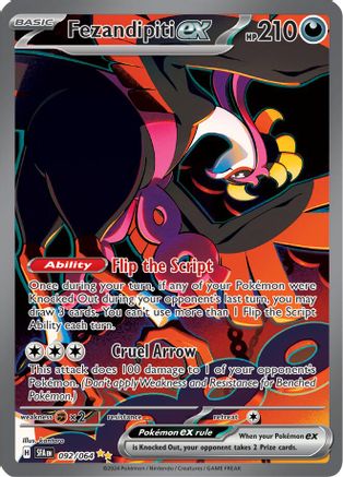 Fezandipiti ex (092/064) [Scarlet & Violet: Shrouded Fable]-1