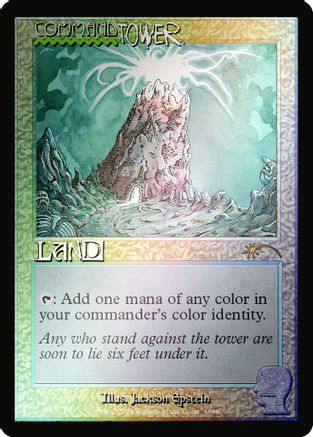 Command Tower (1666) (Rainbow Foil) [Secret Lair Drop Series]-1