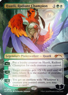 Huatli, Radiant Champion (Rainbow Foil) [Secret Lair Drop Series]-1