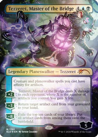 Tezzeret, Master of the Bridge (Rainbow Foil) [Secret Lair Drop Series]-1