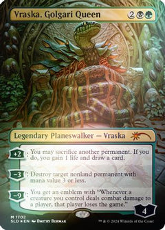 Vraska, Golgari Queen (1702) (Rainbow Foil) (SLD-1702) - Secret Lair Drop Series Foil-1