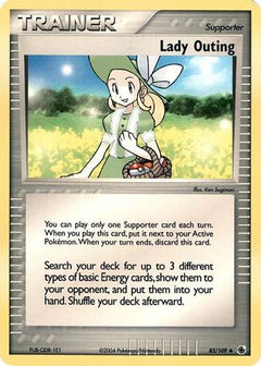 Lady Outing (83/109) (Theme Deck Exclusive) [EX: Ruby & Sapphire]-1
