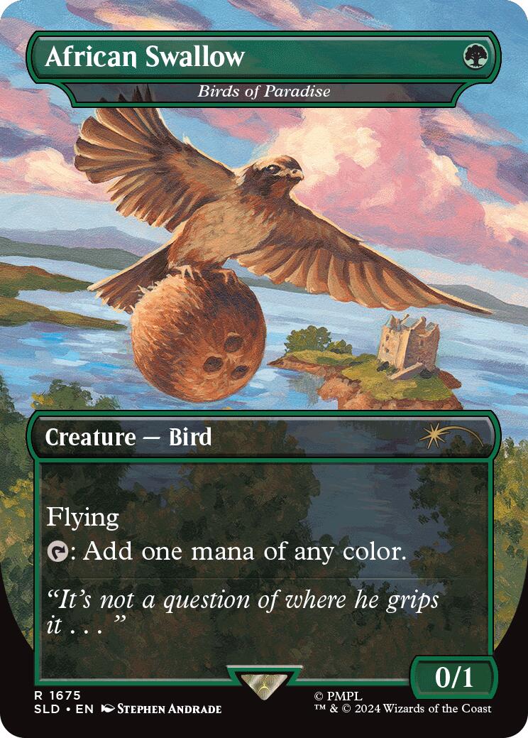 African Swallow - Birds of Paradise [Secret Lair Drop Series]-1