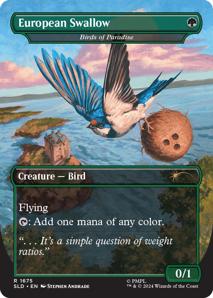 African Swallow - Birds of Paradise [Secret Lair Drop Series]-2