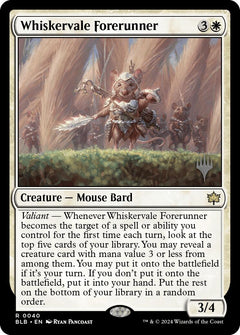 Whiskervale Forerunner (Promo Pack) [Bloomburrow Promos]-1
