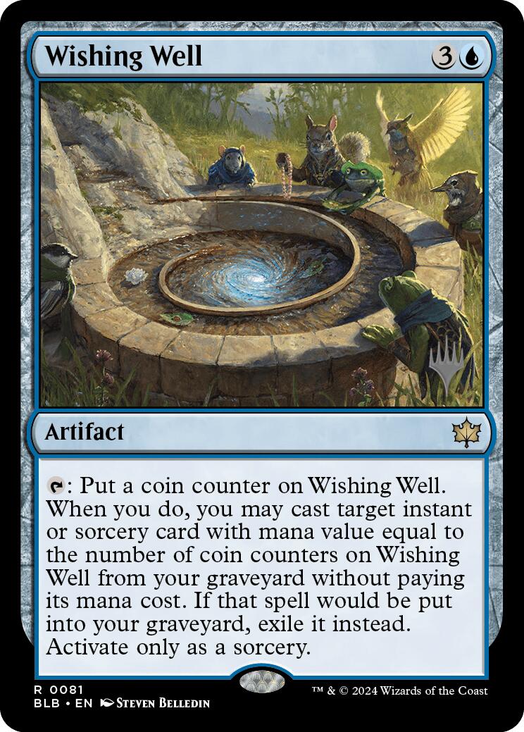 Wishing Well (Promo Pack) [Bloomburrow Promos]-1