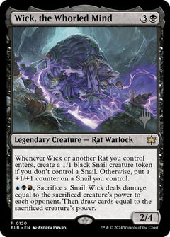 Wick, the Whorled Mind (Promo Pack) [Bloomburrow Promos]-1