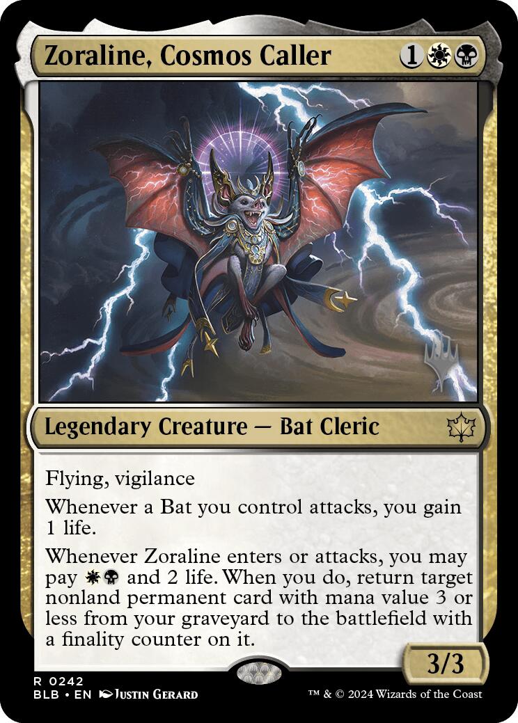 Zoraline, Cosmos Caller (Promo Pack) [Bloomburrow Promos]-1