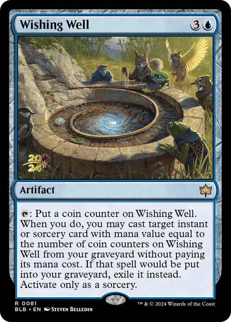 Wishing Well [Bloomburrow Prerelease Promos]-1