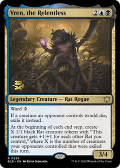 Vren, the Relentless [Bloomburrow Prerelease Promos]-1