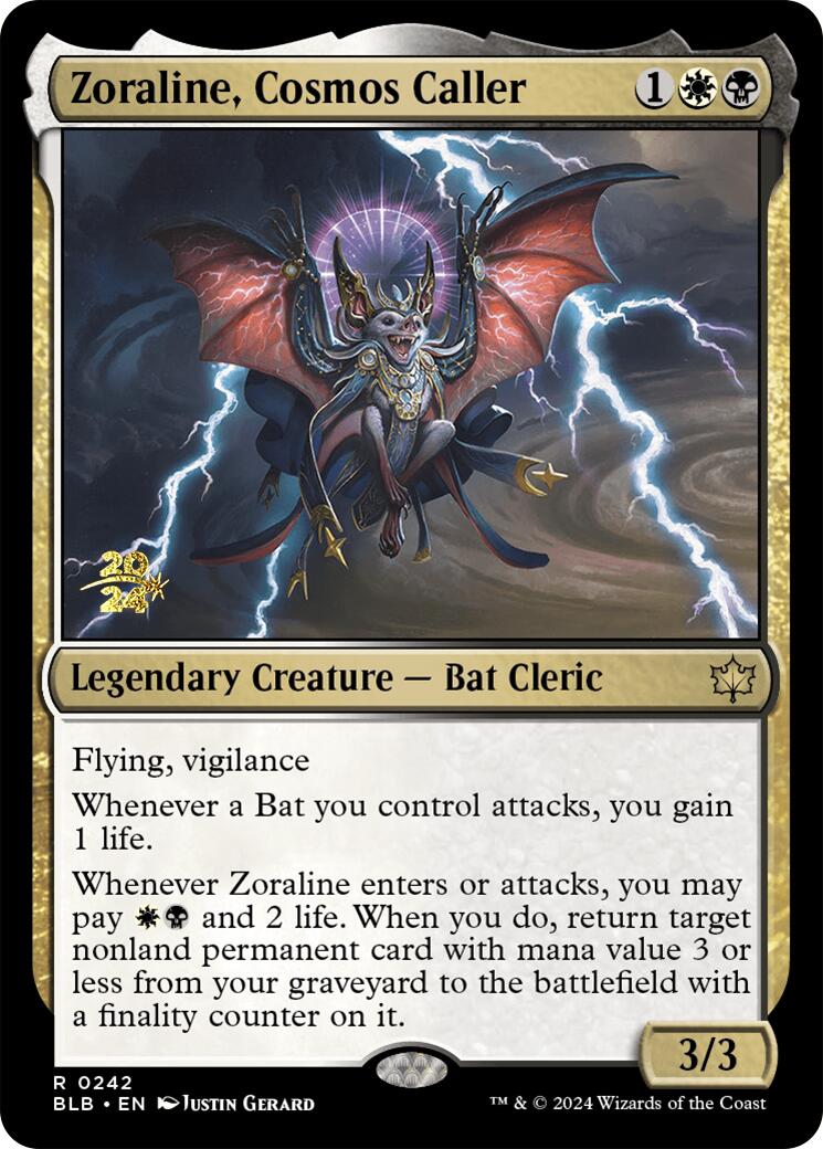 Zoraline, Cosmos Caller [Bloomburrow Prerelease Promos]-1