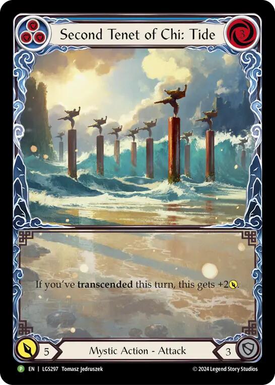 Second Tenet of Chi: Tide [LGS297] (Promo)  Rainbow Foil-1