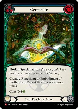 Germinate [ROS004] (Rosetta)  Rainbow Foil-1