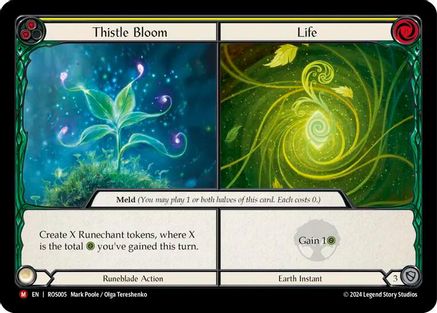 Thistle Bloom // Life [ROS005] (Rosetta)  Rainbow Foil-1