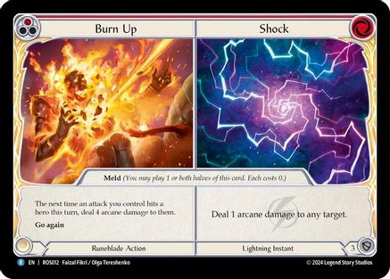 Burn Up // Shock [ROS012] (Rosetta)-1